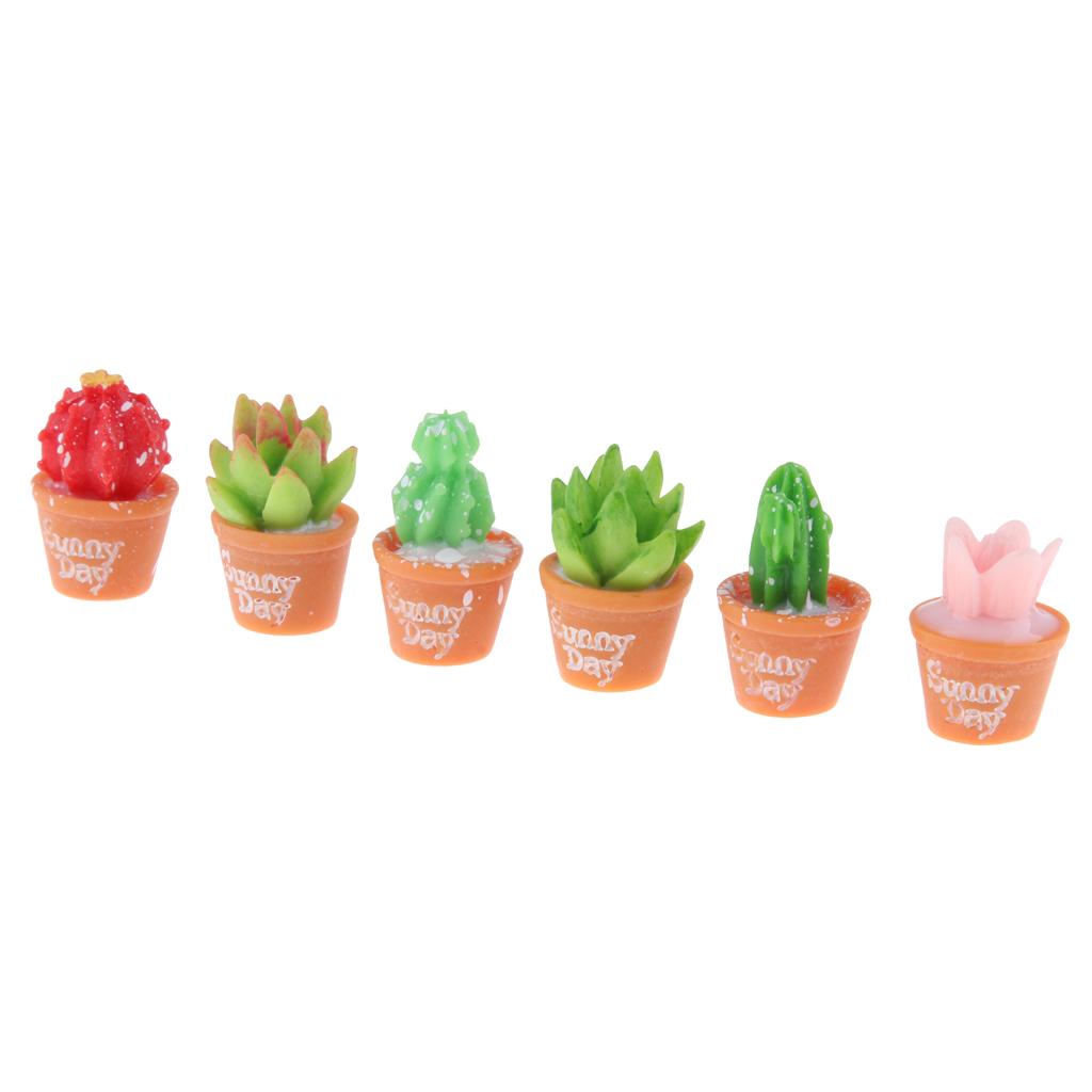 6x Nhân Tạo Hút Mật Vật Có Sân Vườn Két Sắt Mini Giả Nhà DIY Hoa Trang Trí