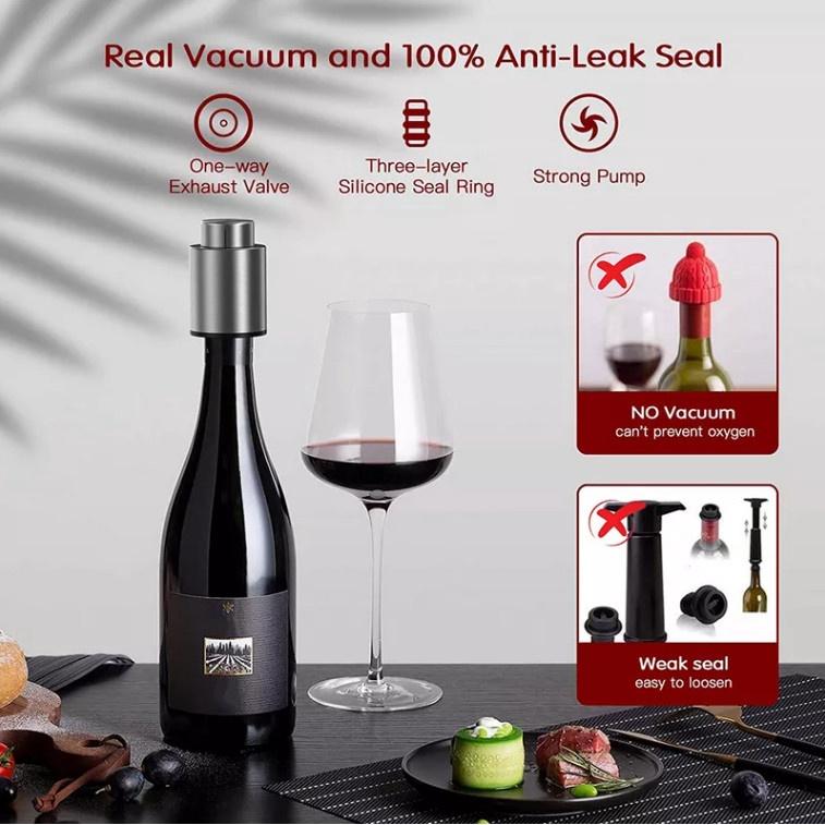 Nắp Đậy Chai Rượu Vang StopperTime ️ ️
