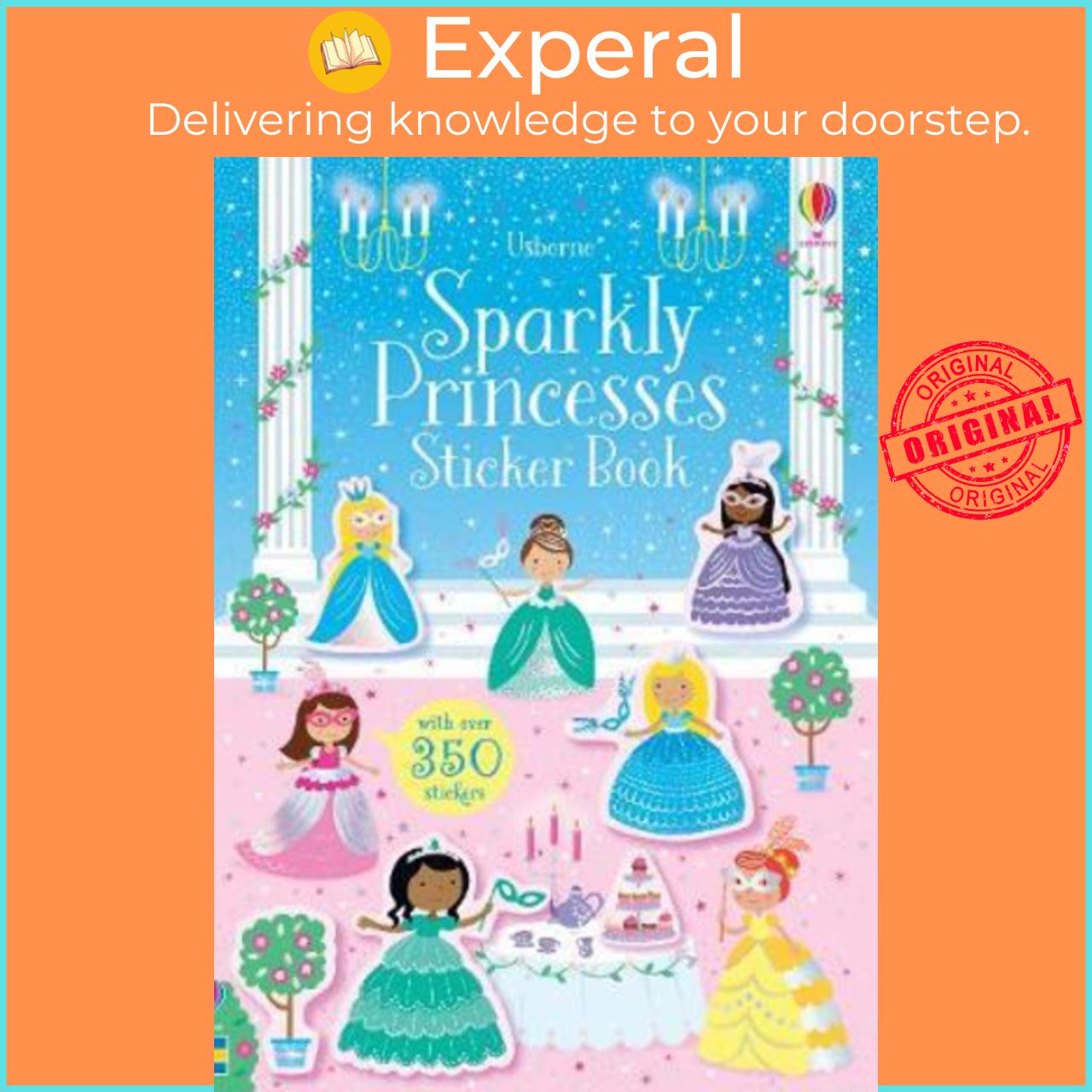 Sách - Sparkly Princesses Sticker Book by Kirsteen Robson
