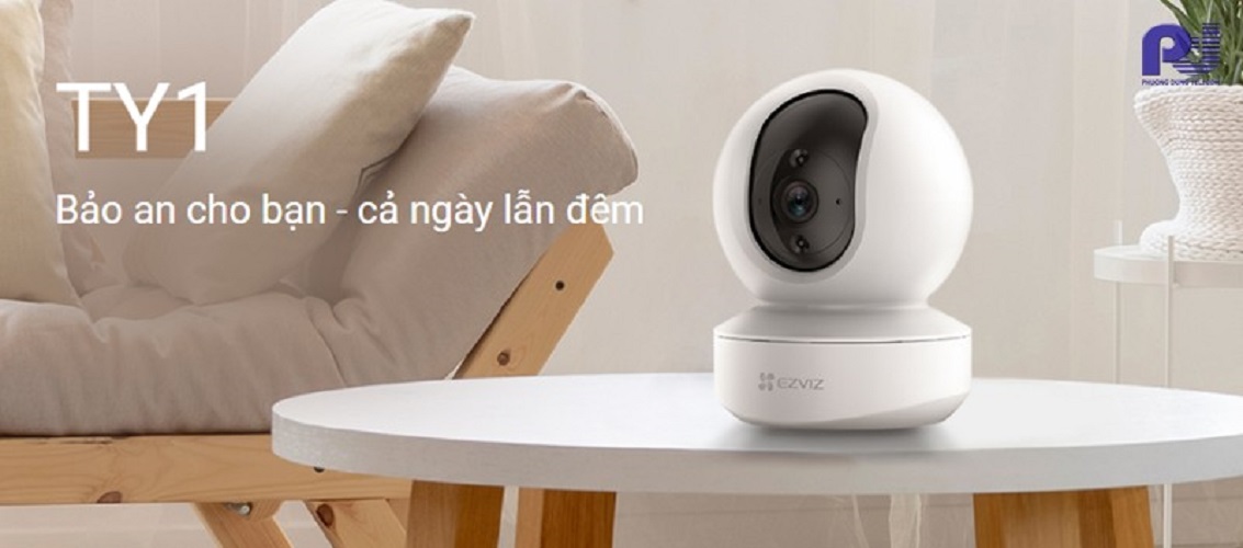 Camera IP Wifi 360 Độ 2.0MP Ezviz CS-TY1-B0-1G2WF (TY1 1080P)-hàng chính hãng