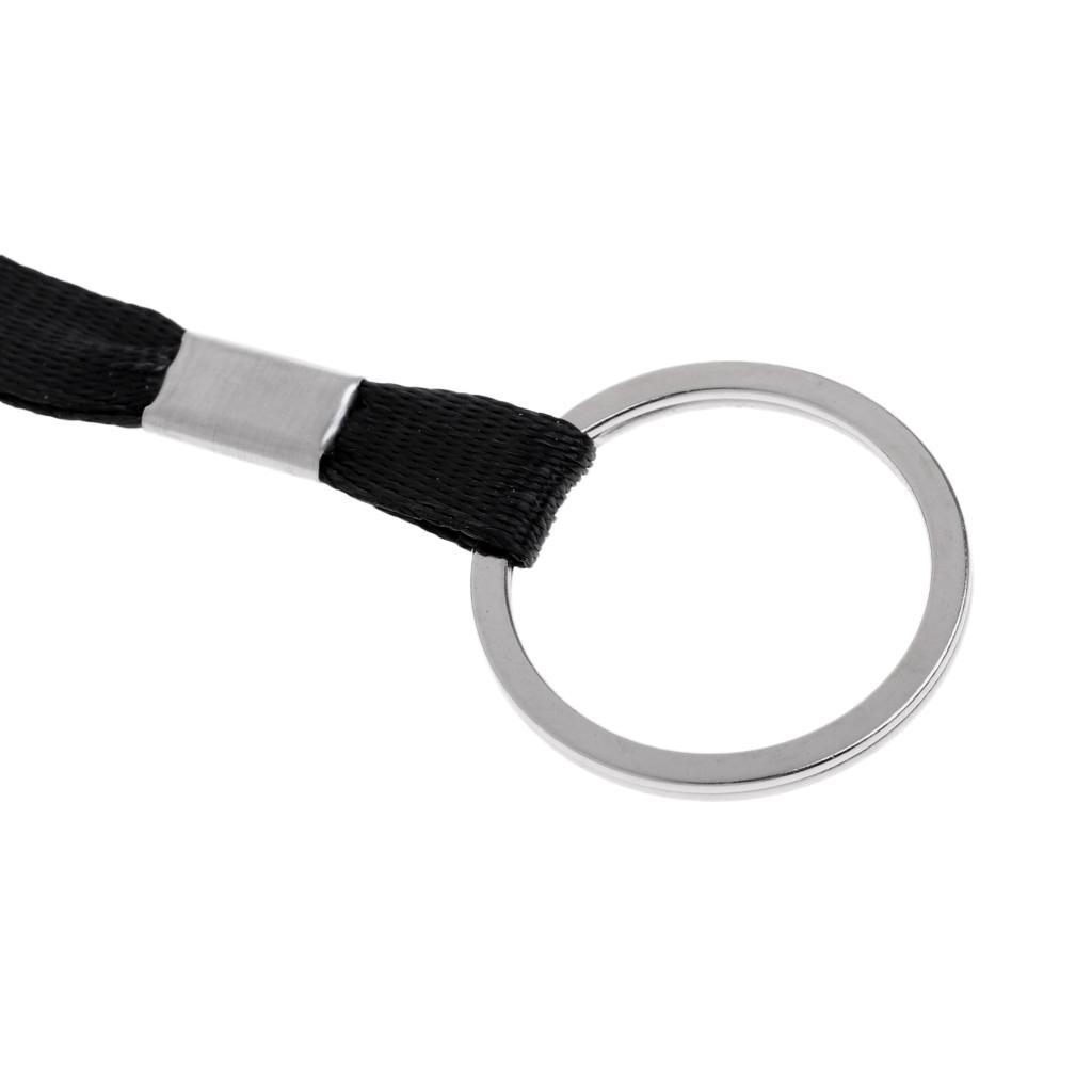 5pcs Hand Wrist Strap Cord Paracord Lanyard Flashlight Phone Key Ring