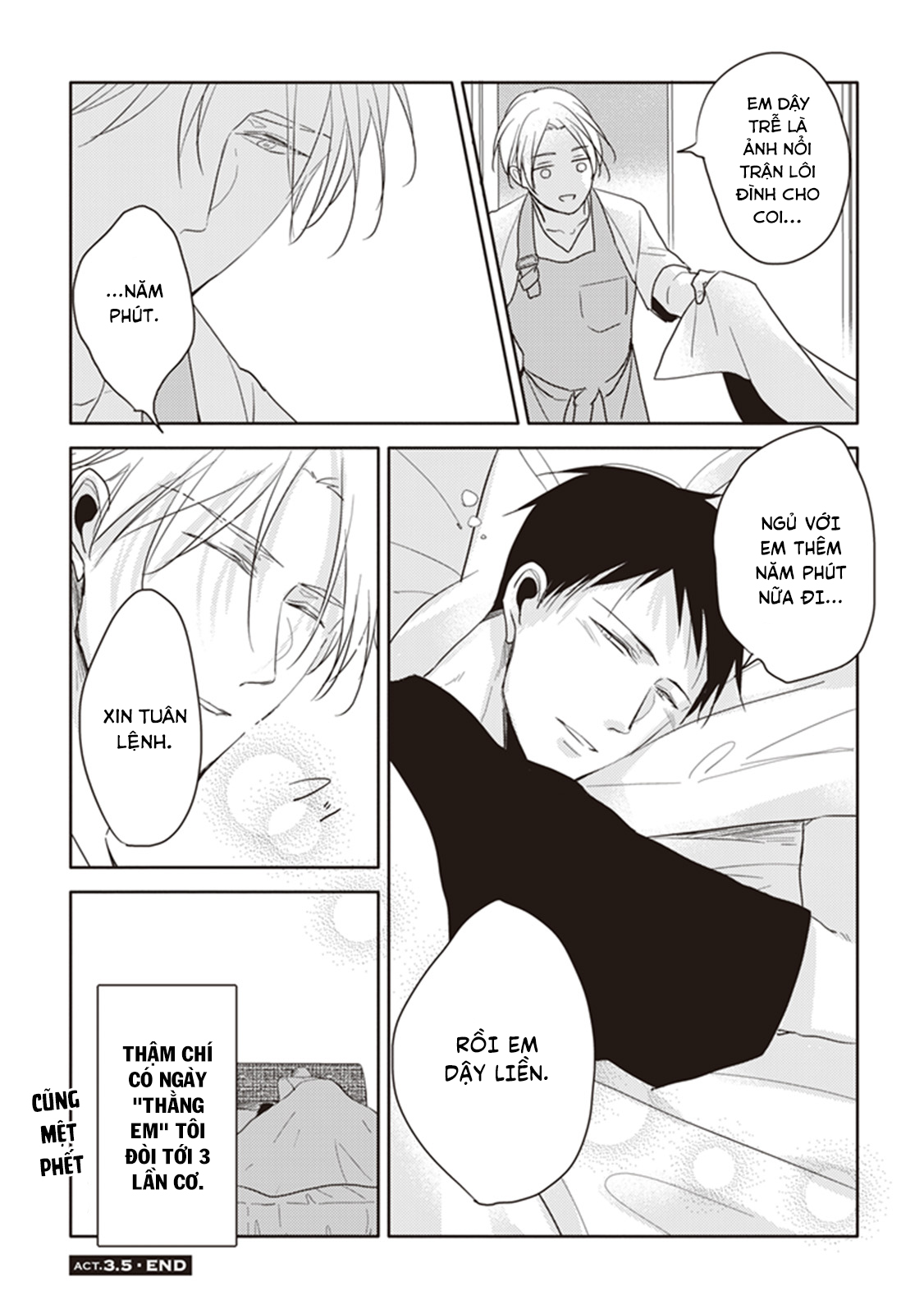 đen hay trắng chapter 3.5 4