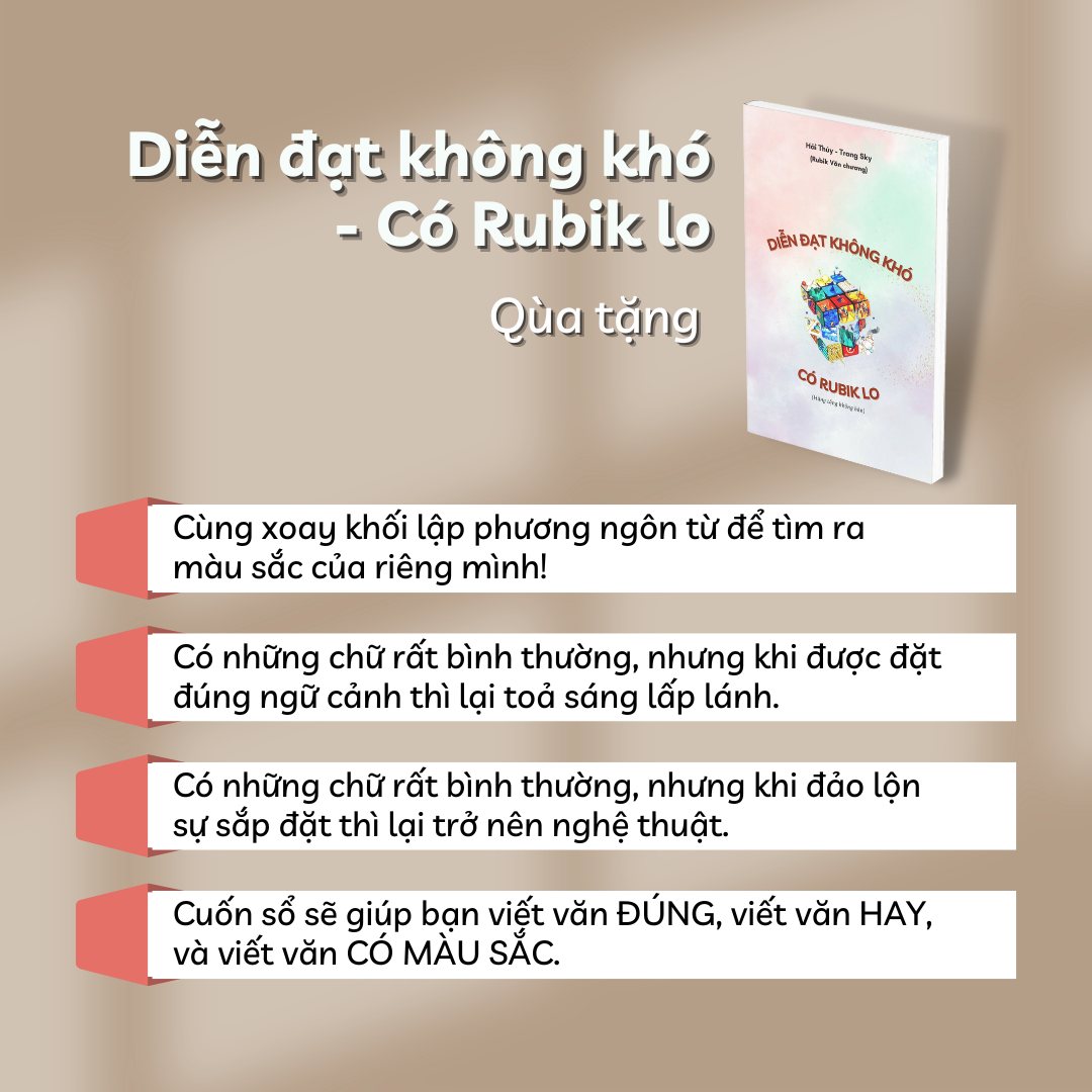 Combo Sách Từ Điển Tiếng Văn (2 Tập) Và Ai Bảo Học Văn Không Logic - Rubik Văn Chương