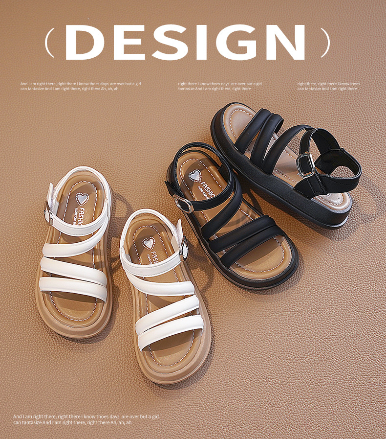 Giày Sandals đế bằng - GSD9021, giày quai hậu cho bé gái, thể thao siêu nhẹ, êm nhẹ chống trơn trượt