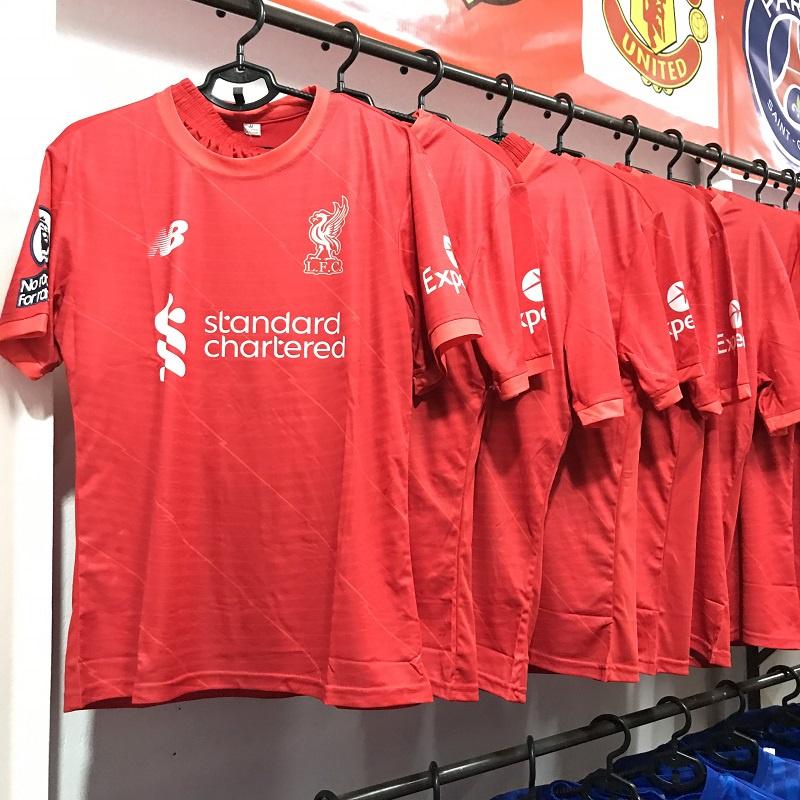 CLB Liverpool mẫu áo sân nhà chất vải thui lạnh cao cấp