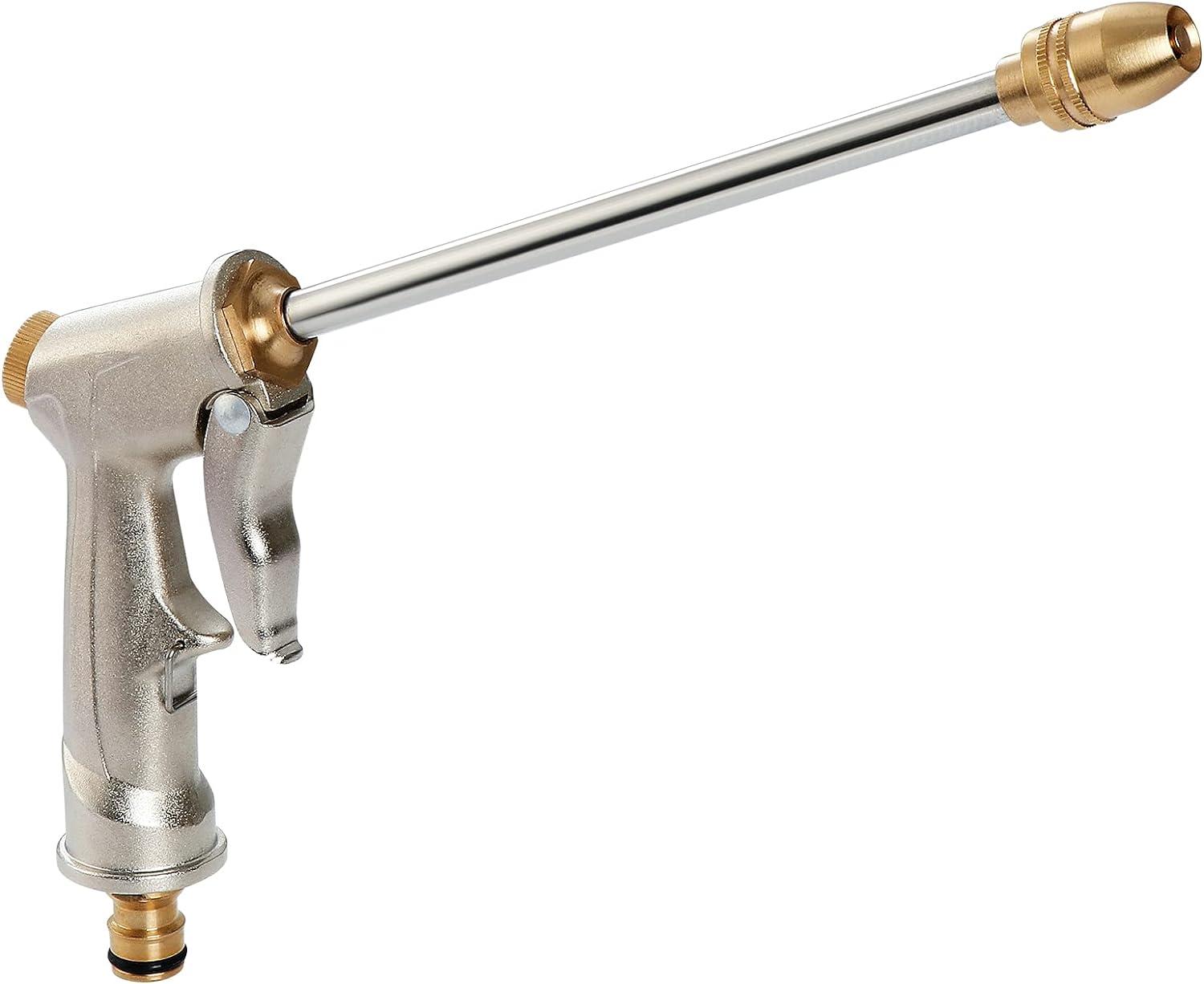 Ngắn tưới áp áp suất cao cho vườn  lục bình xịt  lục dài với vòi phun bằng đồng để rửa/nước và vườn/vỉa hè