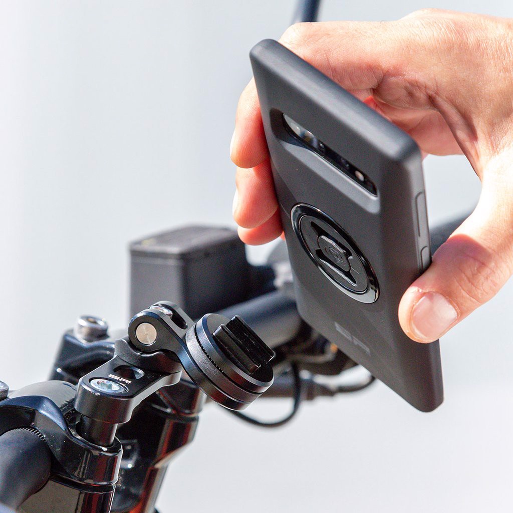 Ngàm Đỡ Điện thoại Cho Xe Moto SP Connect Barclamp Pro - Cố định và Chống rung - Hàng chính hãng