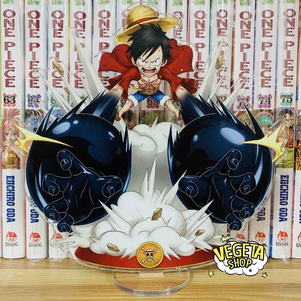 Mô Hình Tượng Standee Acrylic Mica 2 mặt - One Piece - Luffy Gear 1 2 3 4 Râu trắng Edward Newgate Ace Sabo Ivankov