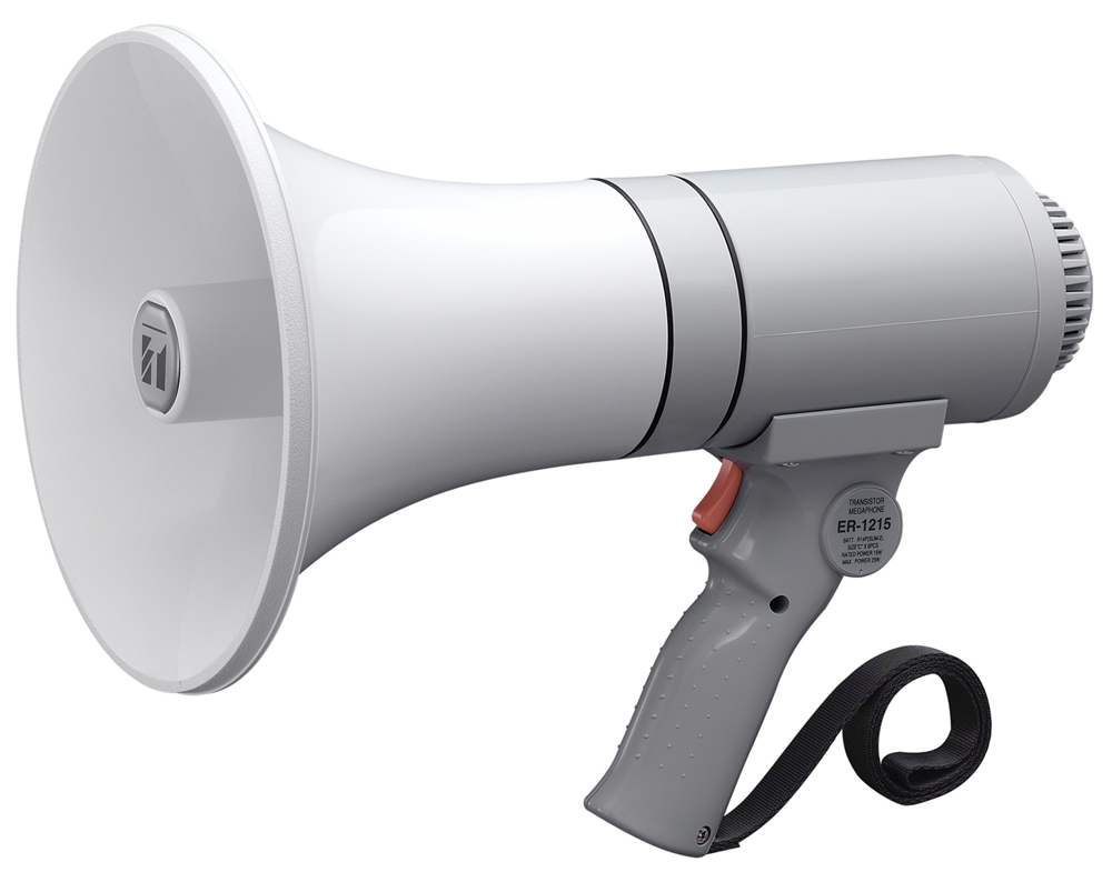 Megaphone cầm tay TOA 15W: ER-1215 Hàng chính hãng