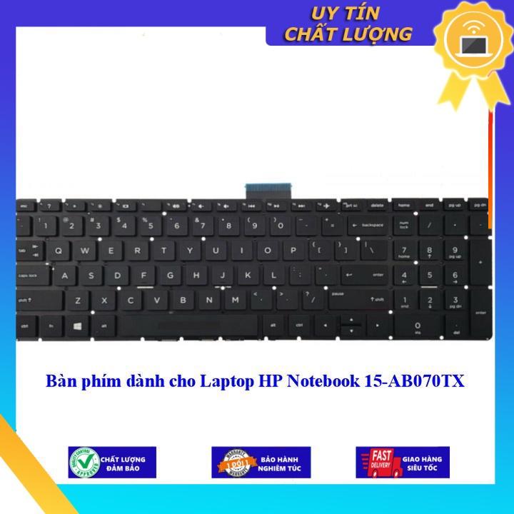 Bàn phím dùng cho Laptop HP Notebook 15-AB070TX - Hàng Nhập Khẩu New Seal