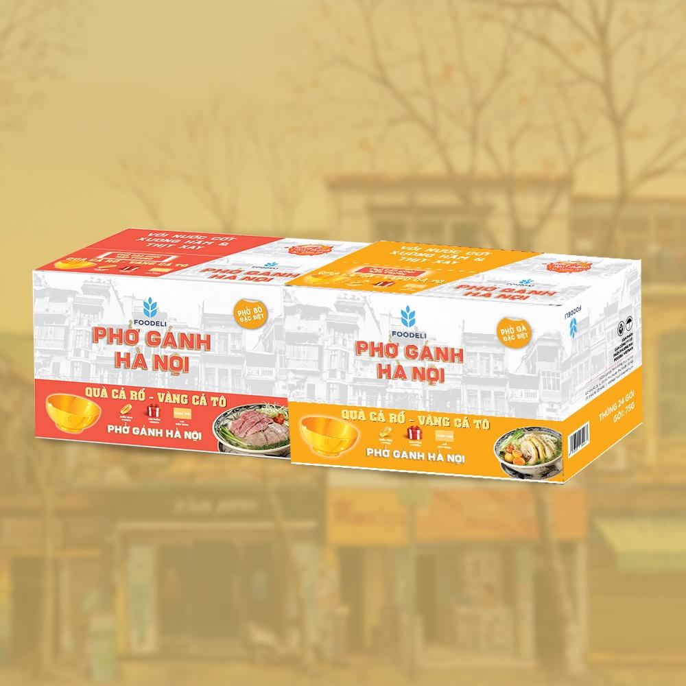 Phở Gánh Hà Nội ăn liền - COMBO 2 THÙNG
