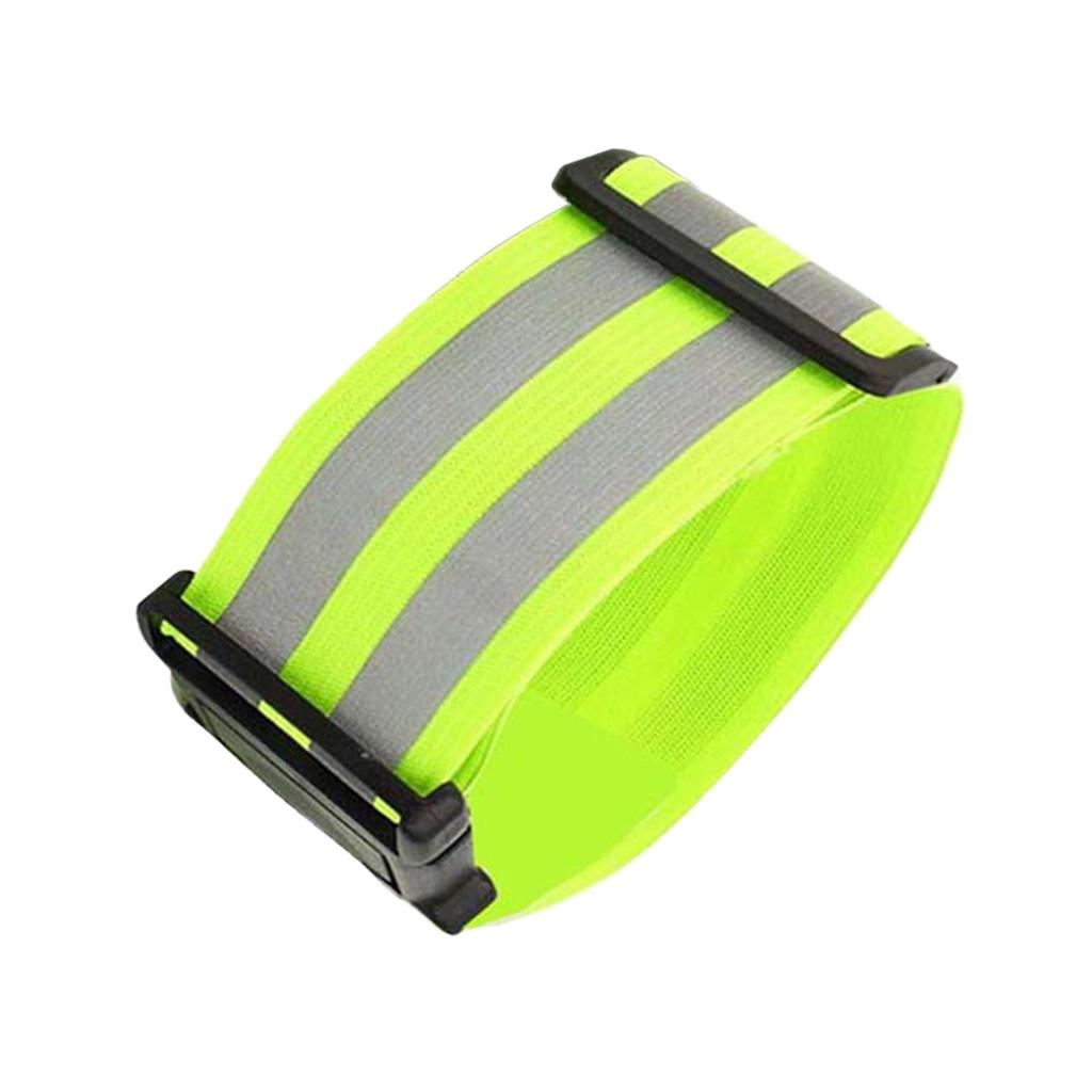 Hot Sale Simple Light Reflective Band Adjustable Safe Bicycle Reflective Strap For Night Jogging Running