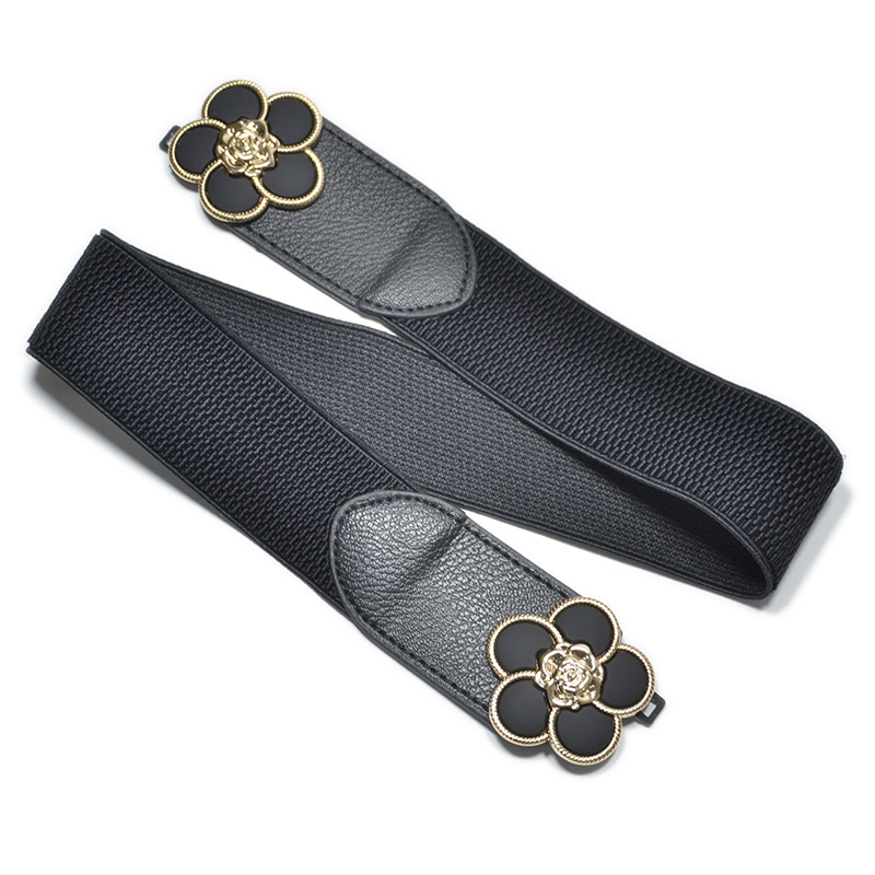 Dây nịt thắt lưng nữ đai váy co giãn thời trang Hàn quốc bản nhỏ 4cm dona23062401