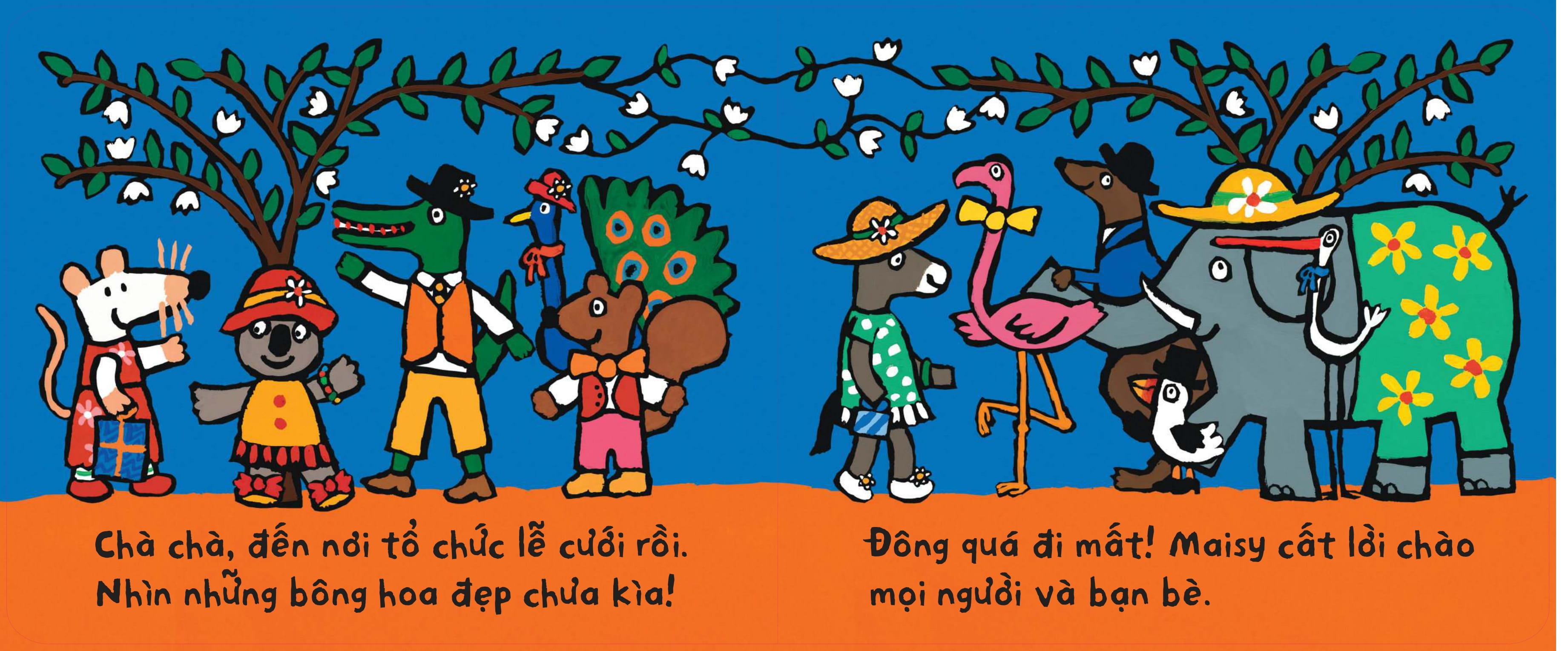 Sách - Trải Nghiệm Đầu Tiên - Maisy Dự Lễ Cưới