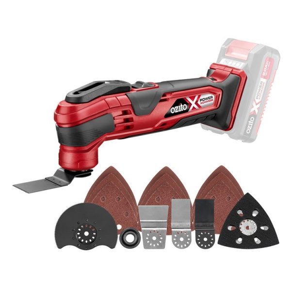 THÂN MÁY CẮT RUNG CHÀ NHÁM ĐA NĂNG DÙNG PIN 18V OZITO POWERX PXMFTS-100 HÀNG MỚI 100% NHẬP KHẨU ÚC