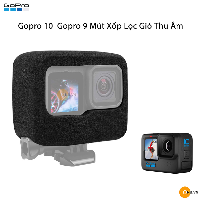 Mút Xốp Lọc Gió Thu Âm Dành Cho Gopro 10/ Gopro 9