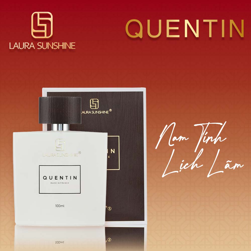 Hình ảnh Nước hoa nam Laura Paris 05 Quentin 100ml - Nước hoa Laura Sunshine Nhật Kim Anh mùi số 5 (100ml)