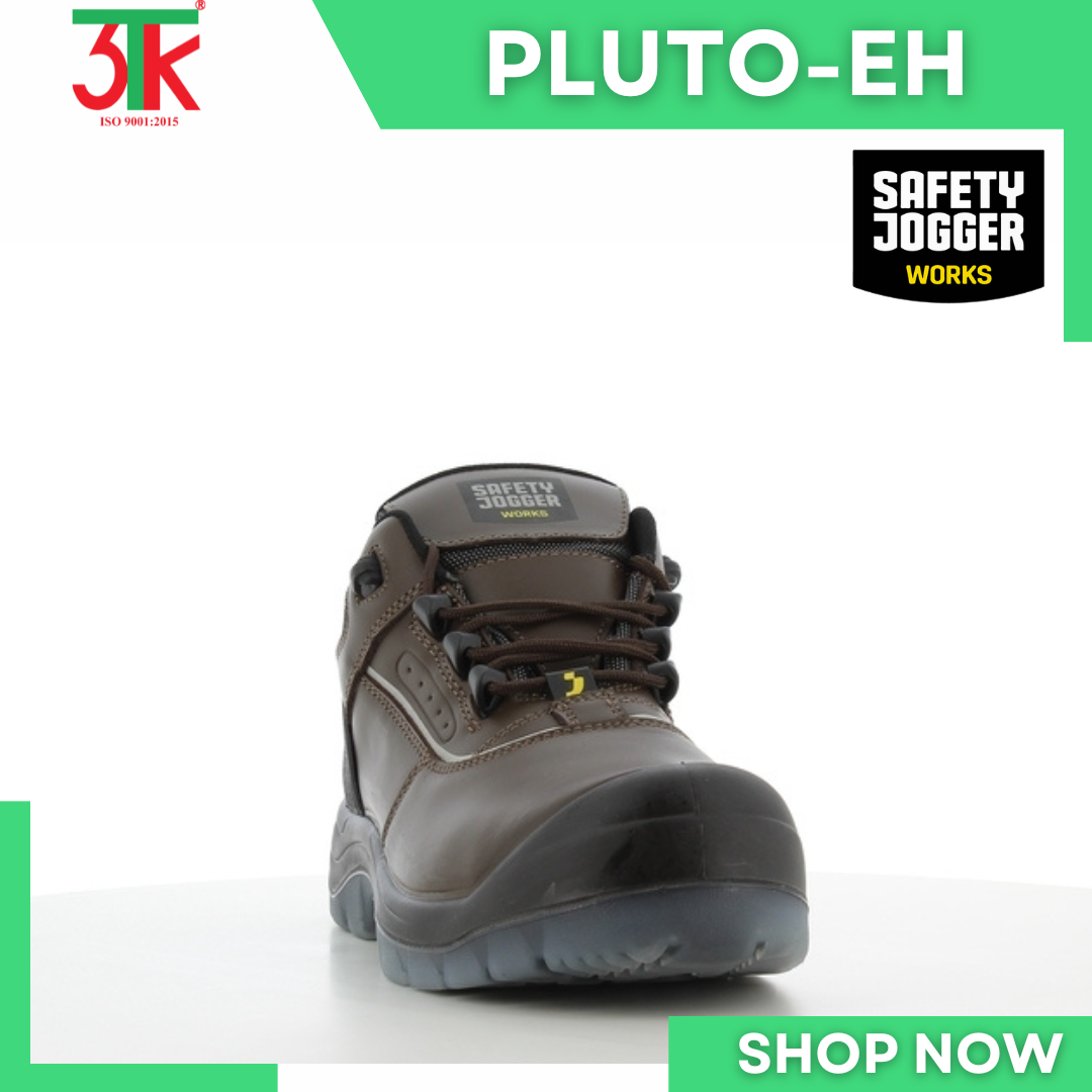 Giày Bảo Hộ Safety Jogger PLUTO EH S3 Chống đinh, Chống Dập Ngón, Chống Trơn Trượt, Chống đâm xuyên Cách điện 18kV