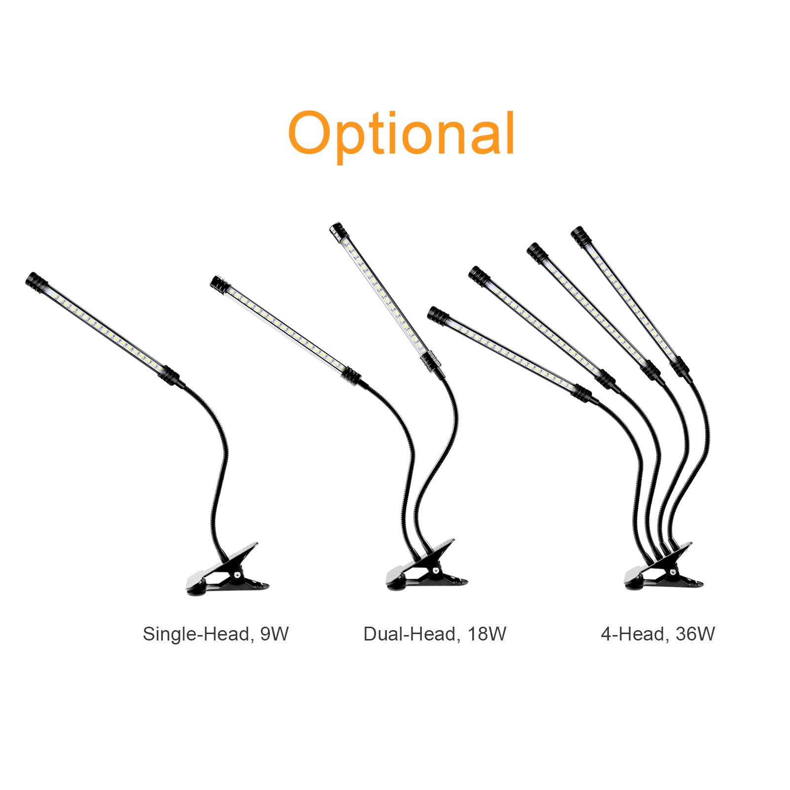 Đèn LED phát triển cho cây trồng trong nhà, bền bỉ và chống nước IP66