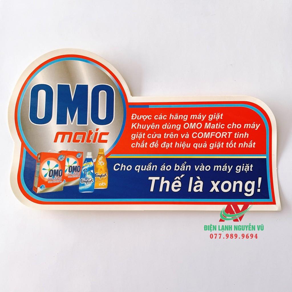 TEM DÀNH CHO MÁY GIẶT OMO