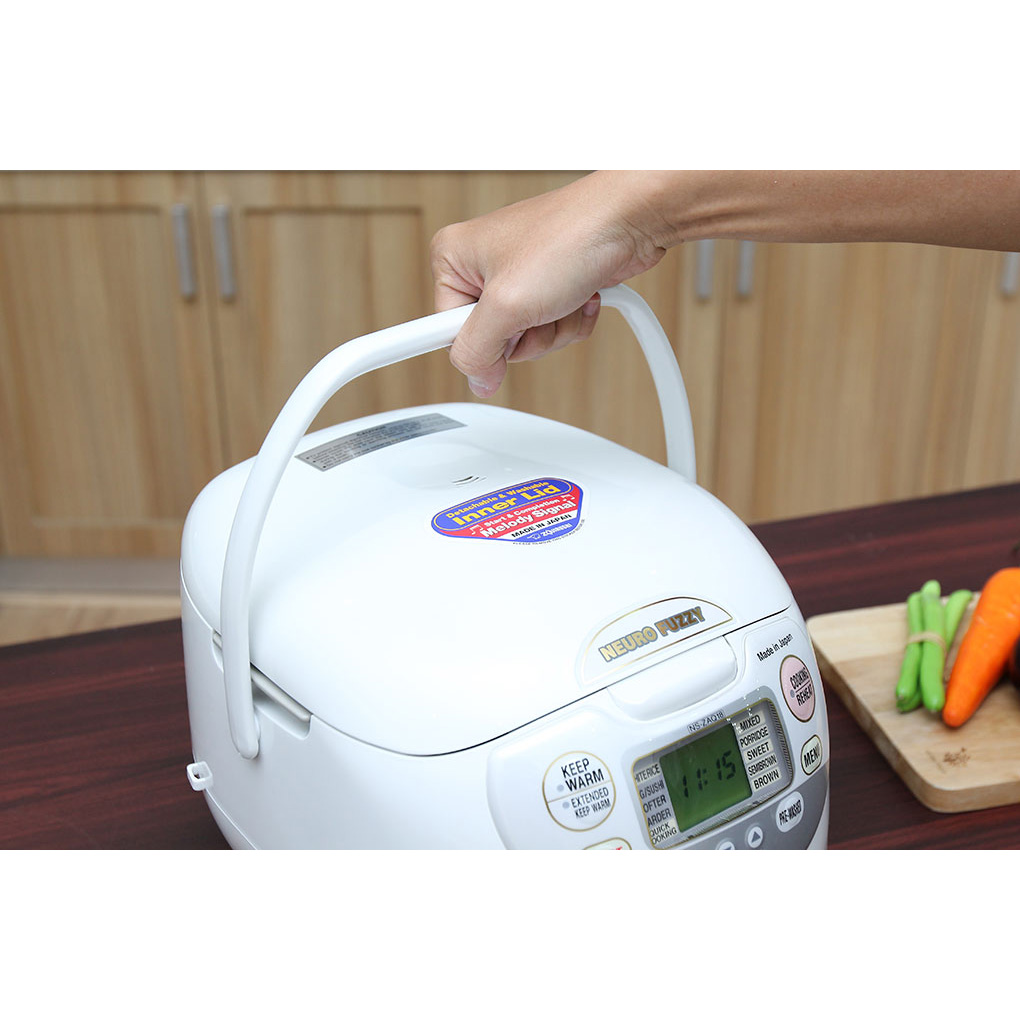 Nồi Cơm Điện Tử Zojirushi ZONC-NS-ZAQ18-WZ - Hàng chính hãng