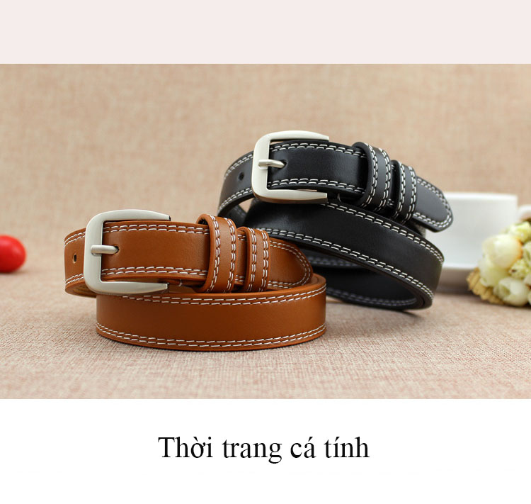 Thắt lưng nữ dây nịt nữ phong cách trẻ trung kiểu dáng Hàn Quốc mã  WP151