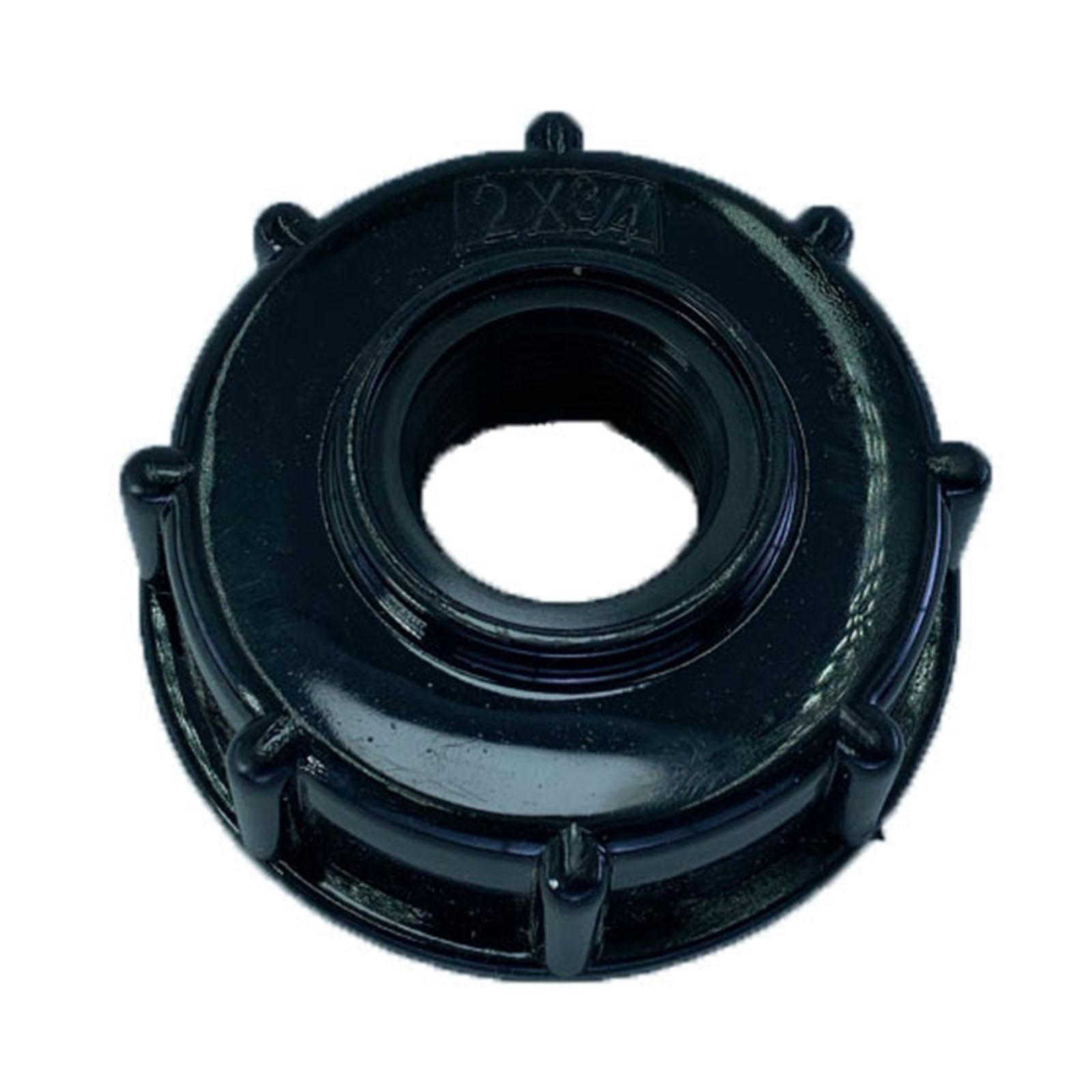 IBC Tank Adapter 3/4'' Coarse Thread S60x6 Drain Plug Water Connector Hose Drain Plug Replacements Fitting for 1000L IBC Tank