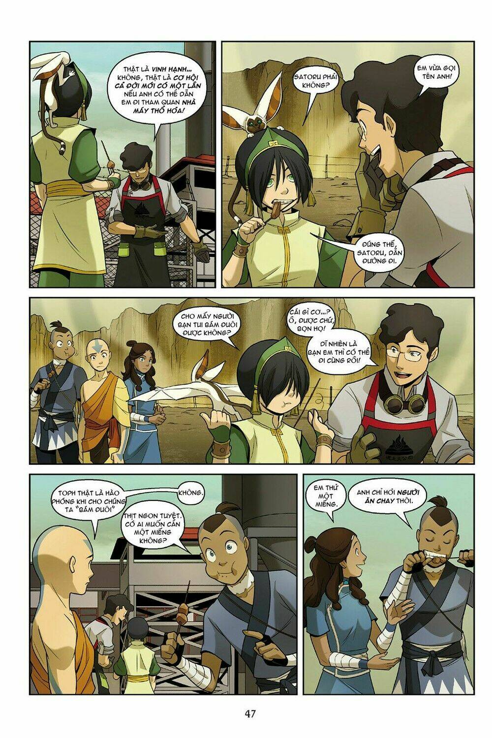avatar: the last airbender - the rift chapter 1.2 9
