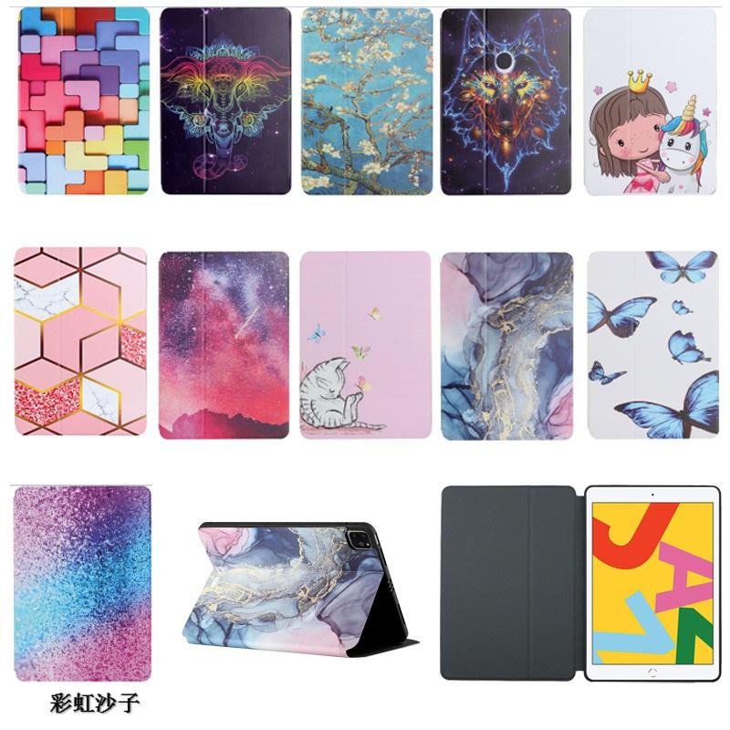 Bao da máy tính bảng PU nắp lật nhẹ nhiều góc thông minh cho Apple iPad Pro 11 2020/2018 Mini 1 2 3 4 5