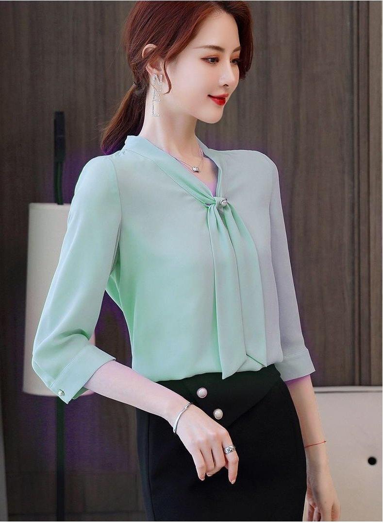 ÁO SƠ MI NGỌC NỮ XINH XINH BY3328