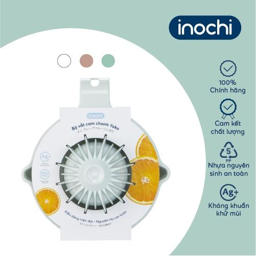 Bộ vắt cam chanh tiện dụng cỡ lớn Inochi - Yoko màu Xanh bạc hà/ Hồng nhạt/ Trắng ngọc