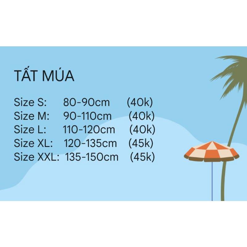 Tất múa ballet 80D (mỏng) cho người lớn và trẻ em