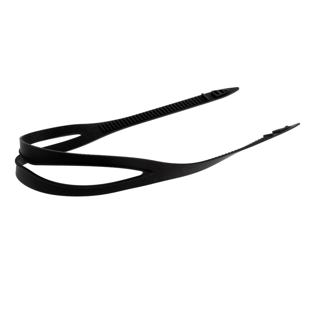 4PCS Universal Silicone Replacement Strap for Diving Goggles Swimming Goggles Snorkel Mask, Diving and Swimming Masks