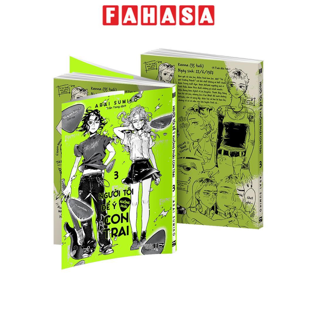 Sách - Người Tôi Để Ý Không Phải Con Trai - Tập 3 - Bản Đặc Biệt - Tặng Kèm Filmstrip