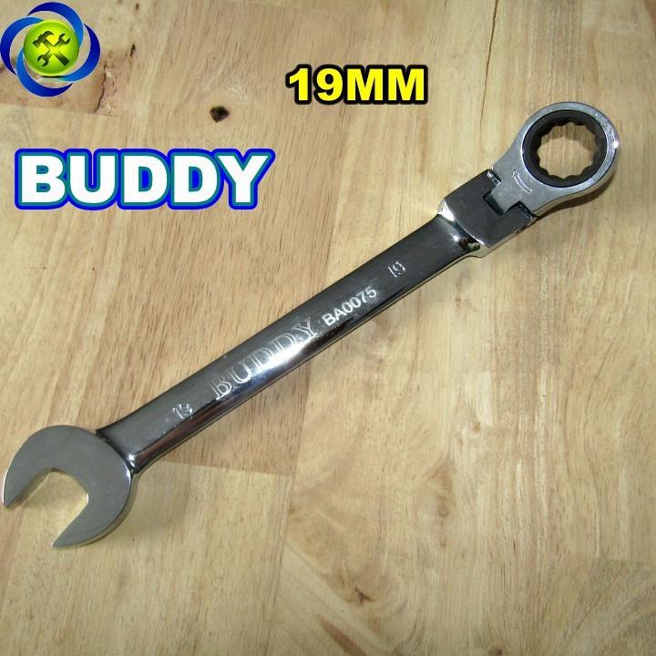 Cờ lê tự động gật gù 19mm Buddy BA0075