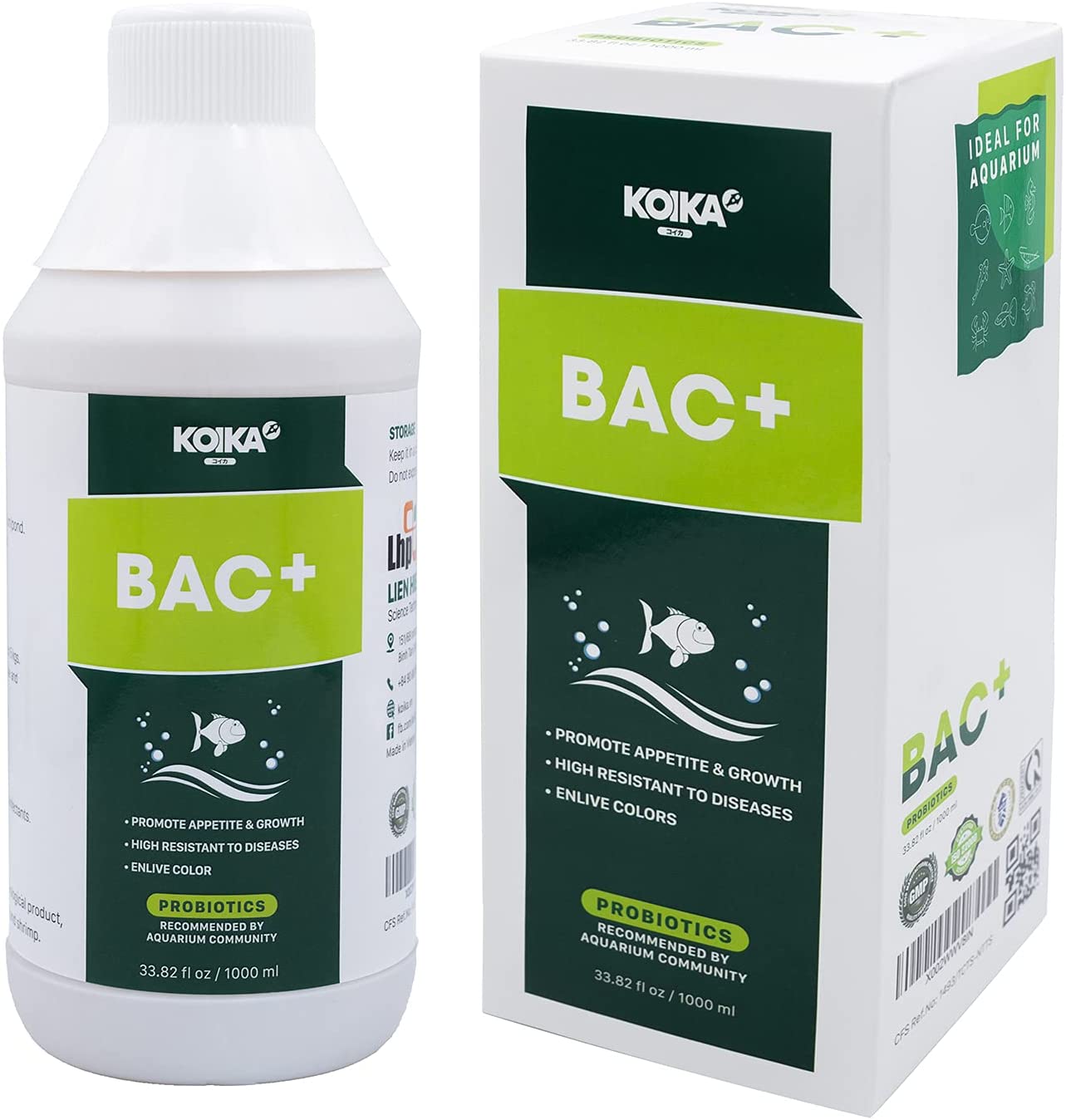 VI SINH TIÊU HÓA KOIKA - BAC+ 1 LÍT