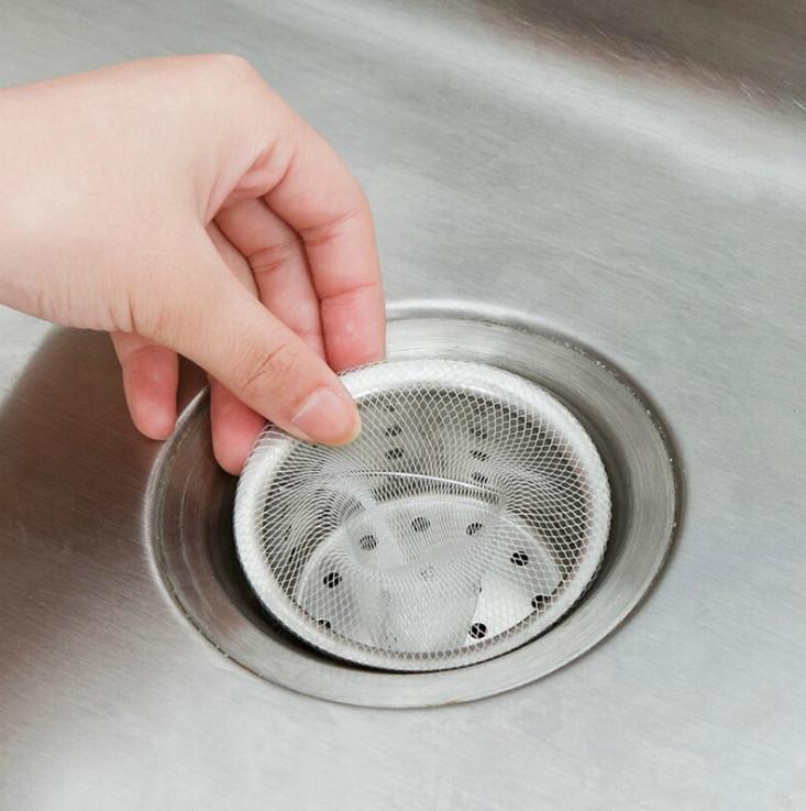 Túi 100 Lưới Lọc Rác Bồn Rửa Chén Giúp Cho Bồn Rửa Chén Không Bị Nghẽn Tắc Do Rác, Lọc Cặn Bẩn Hiệu Quả Sau Khi Rửa Chén Gd457-Luoilr100 - CH Hương Thị Miễn Phí Vận Chuyển