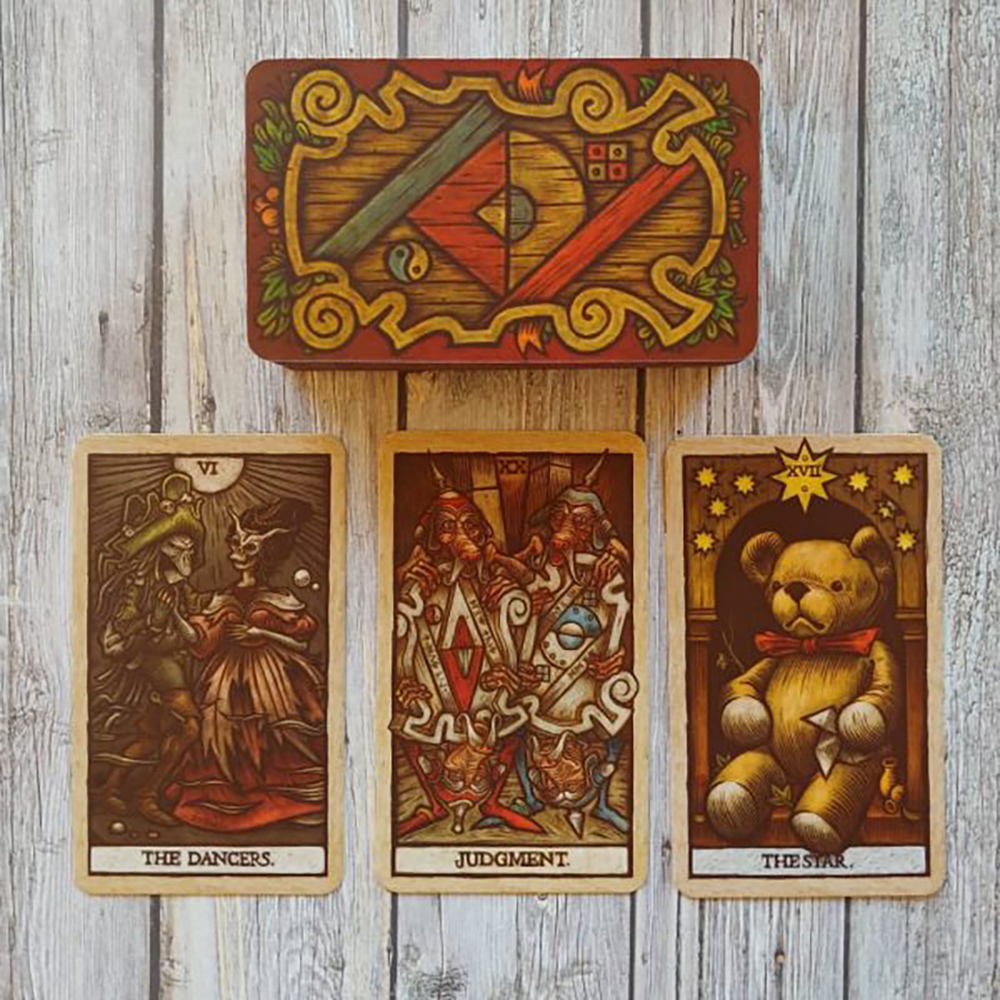 Bộ Bài Labyrinth Tarot 78 Lá Bài Đá Thanh Tẩy