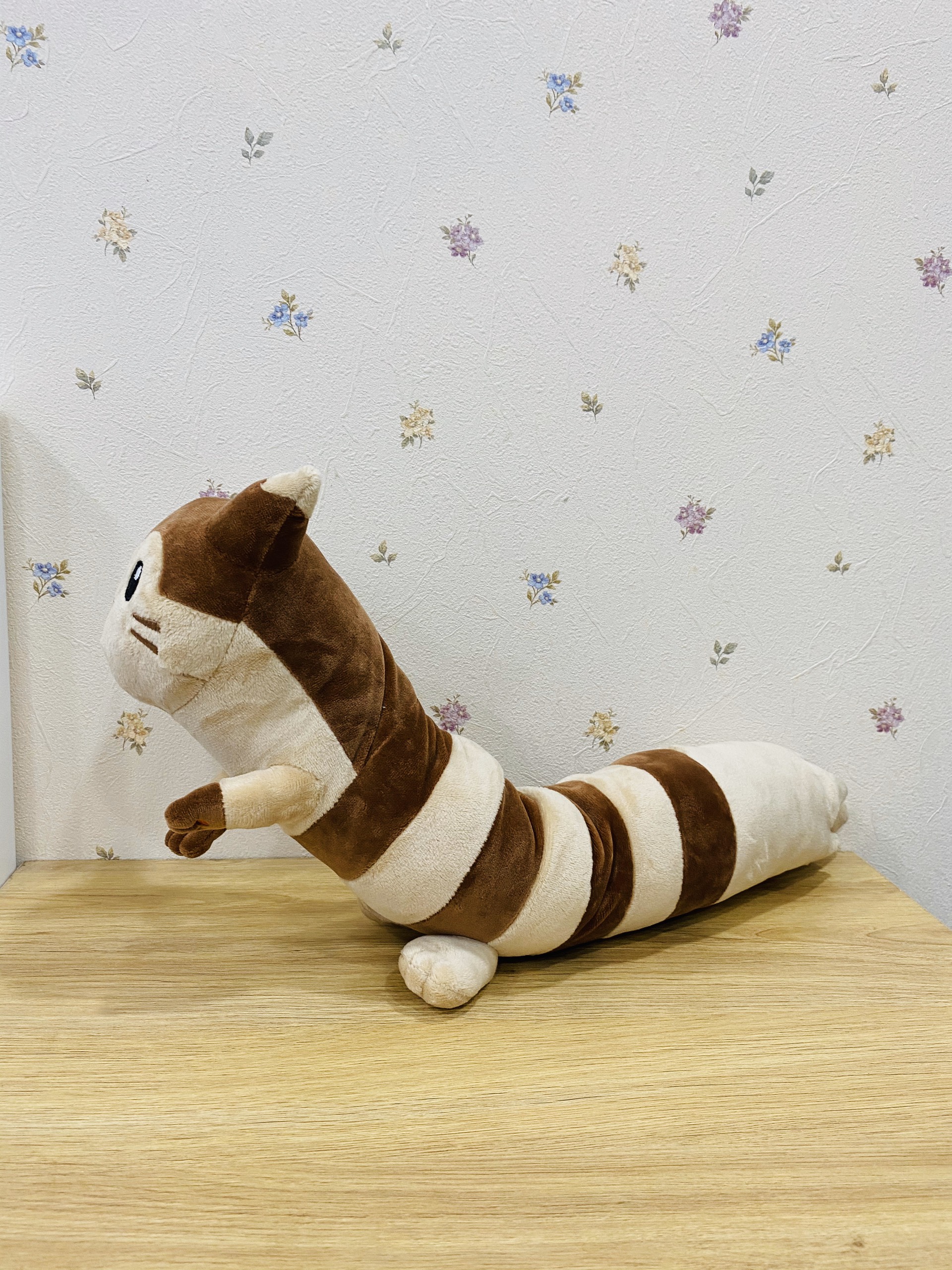 Gấu bông Pokemon chồn Furret có khớp size 40cm - Tặng kèm móc khóa Pokemon cao cấp