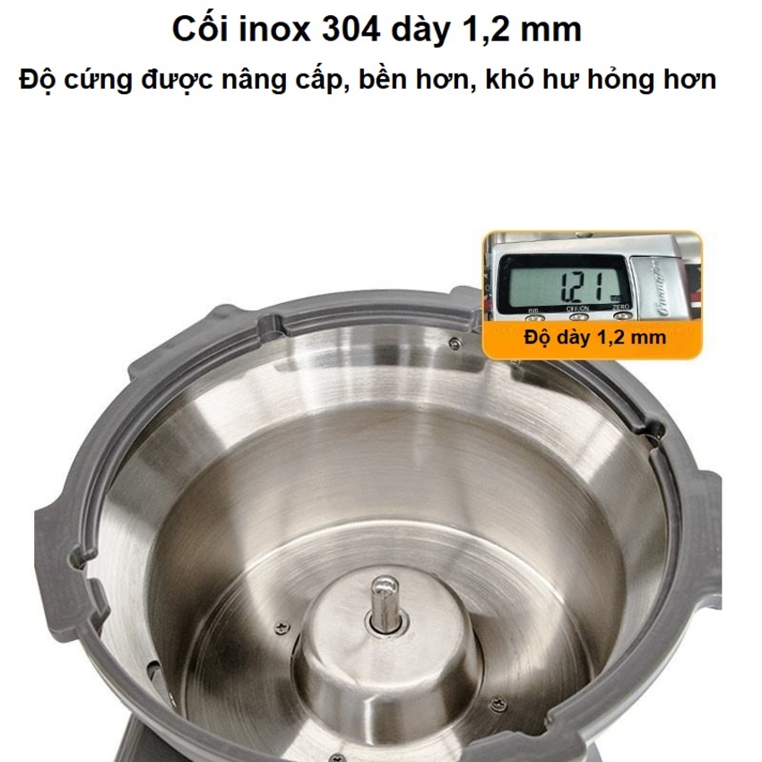 Máy thái rau củ quả công nghiệp đa năng, thái lát, thái sợi, thái hạt lựu. Thương hiệu Mỹ cao cấp Septree - X1 - HÀNG CHÍNH HÃNG