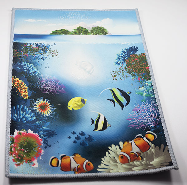 Thảm Lót Sàn Chùi Chân Họa Tiết 3D (60x40cm) Cá Nemo