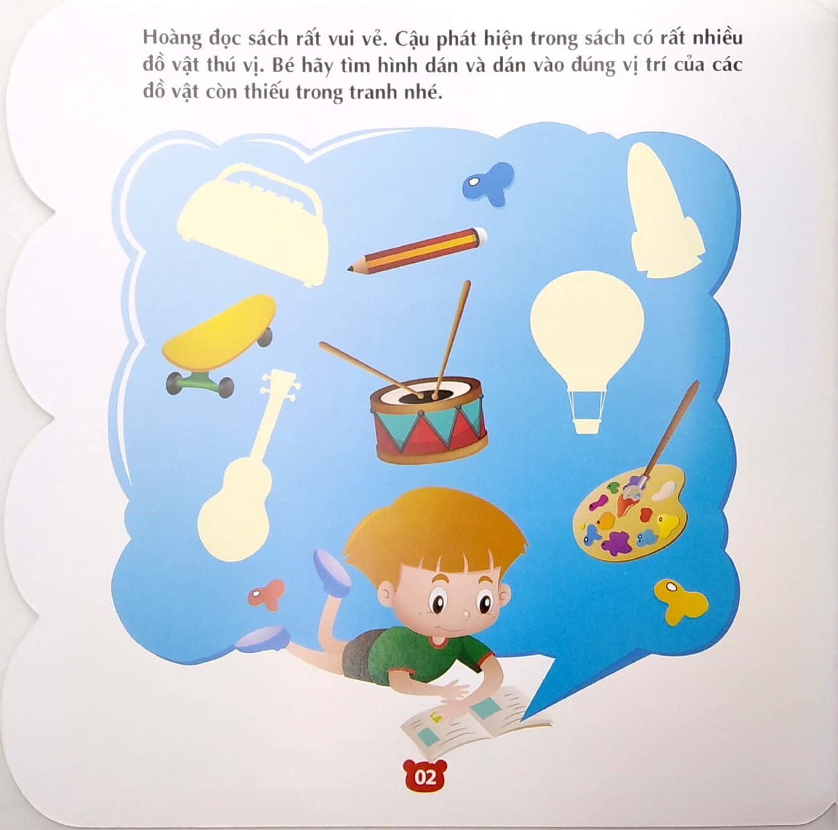 Bóc Dán Hình Thông Minh IQ - EQ - CQ - Sticker For Kids - Cuốn 1 _MT