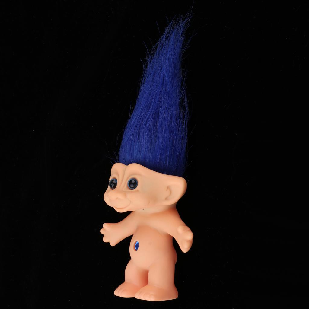 Dollhouse Miniature Nude Troll Doll Leprocauns Figures Kid School Project #B