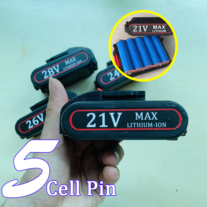 Pin máy khoan pin cao cấp Chuẩn 5 Cell