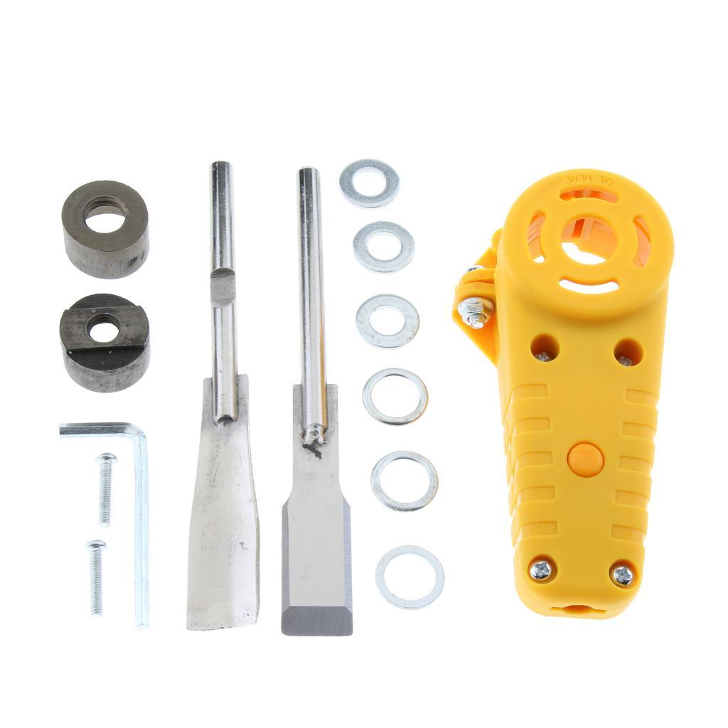 Woodworking Power Chisel Attachment Set With 2PCS Chisels For Angle Grinder