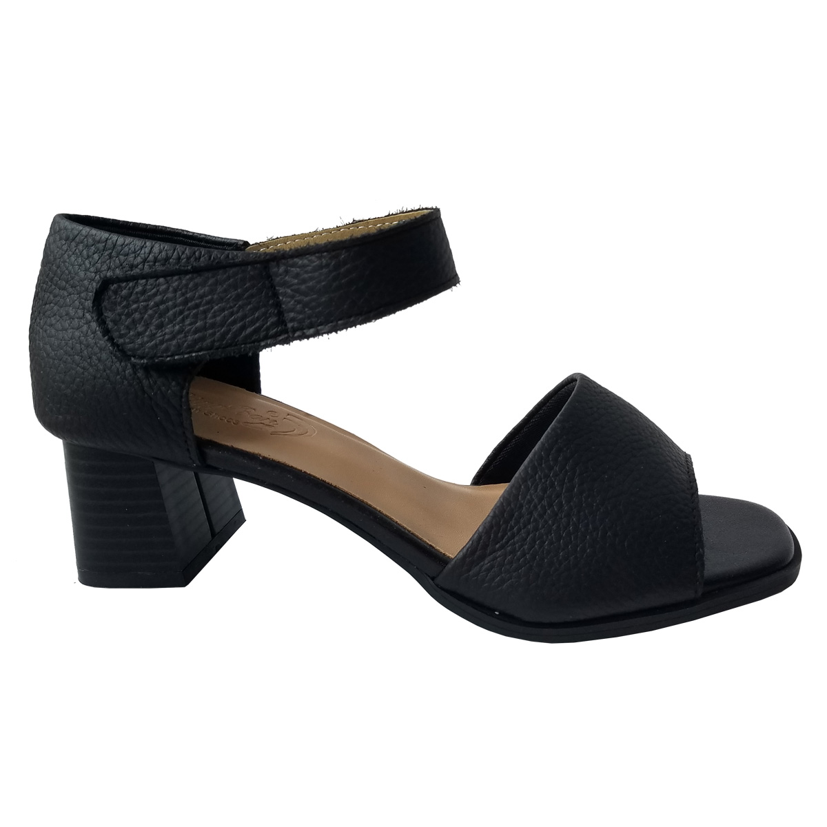Giày Sandal Cao Gót Da Bò BIGGBEN Cao 5 Phân SDCG132