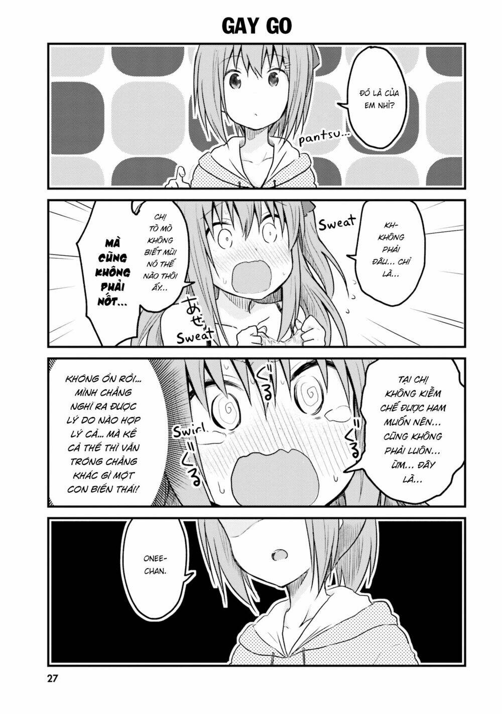 Siscon Onee-Chan To Ki Ni Shinai Imouto No Shimai Yuri Manga Okiba Chapter 2 - Trang 8