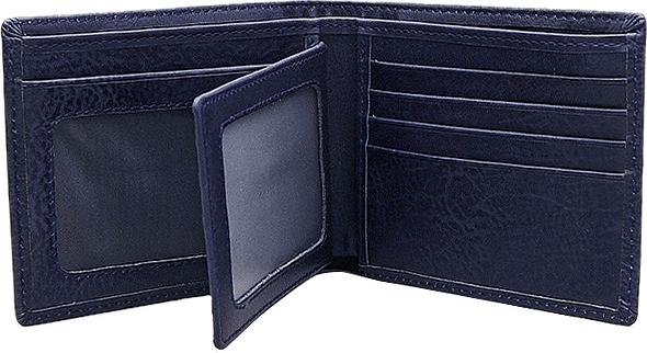 Ví Nam Da Bò Thật Cao Cấp Màu Xanh Navy EVM78