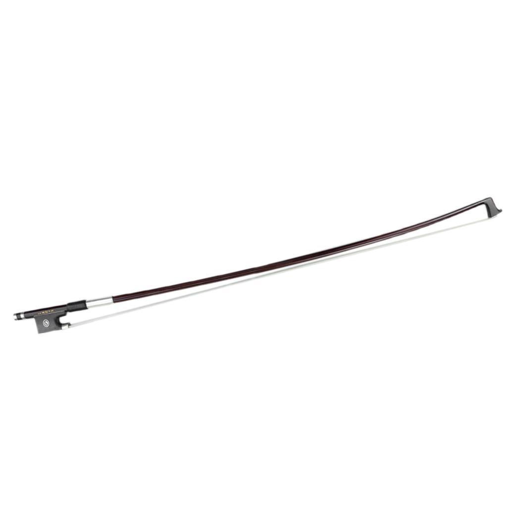 Professional Brazilwood Violin Bow 4/4 Full Size for Students Performance Straight