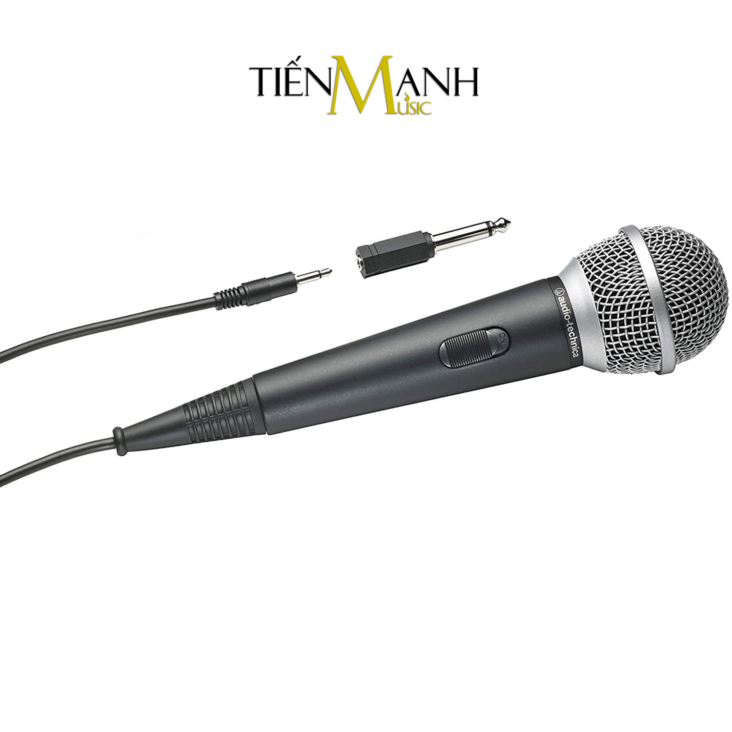 [Chính Hãng Japan] Mic Hát Karaoke Audio Technica ATR1200X - Có Dây 5m Thu Âm Vocal Micro Dynamic Biểu Diễn chuyên nghiệp Microphone - Kèm Móng Gẩy DreamMaker